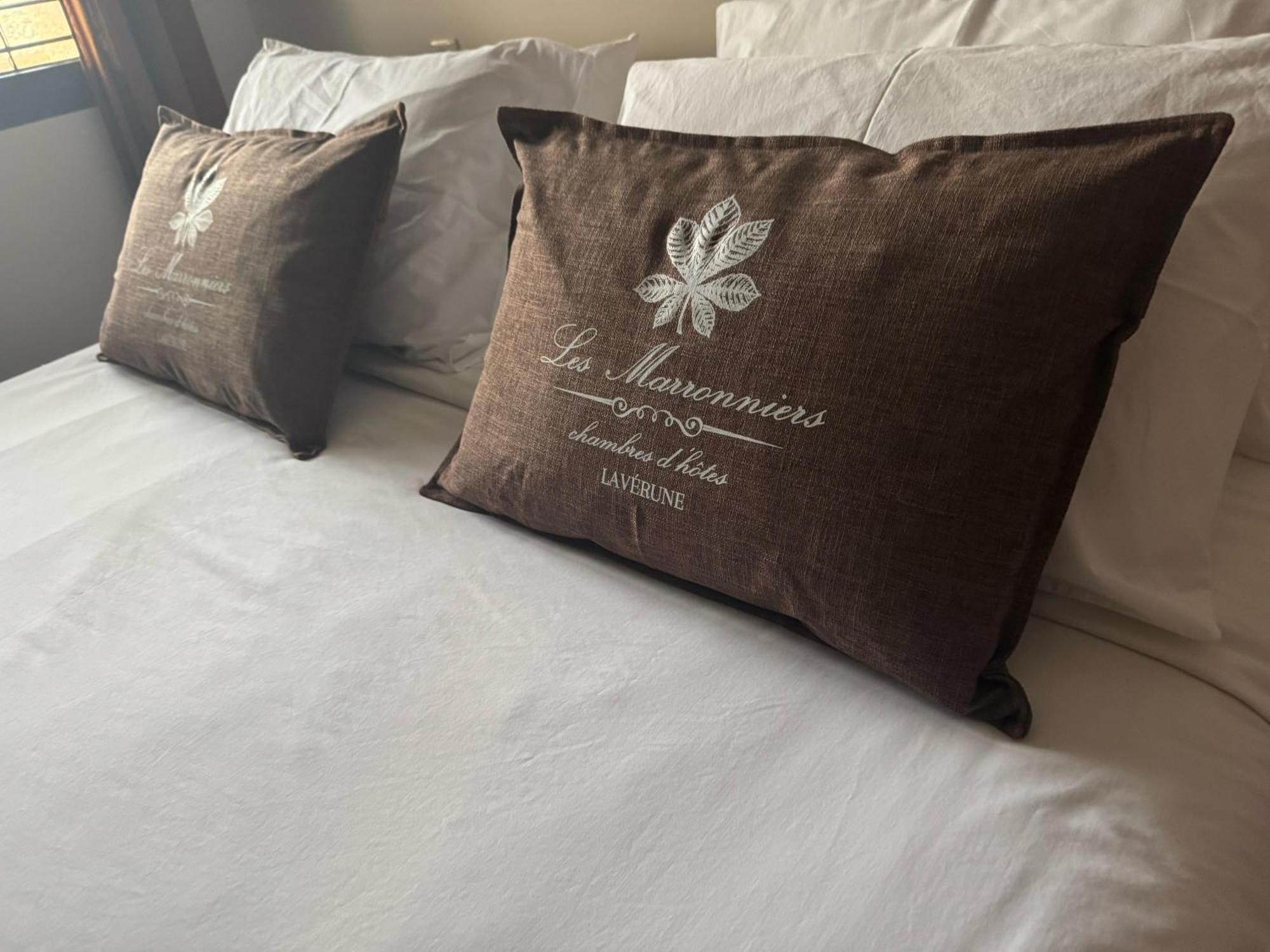 Les Marronniers Bed & Breakfast Laverune ภายนอก รูปภาพ