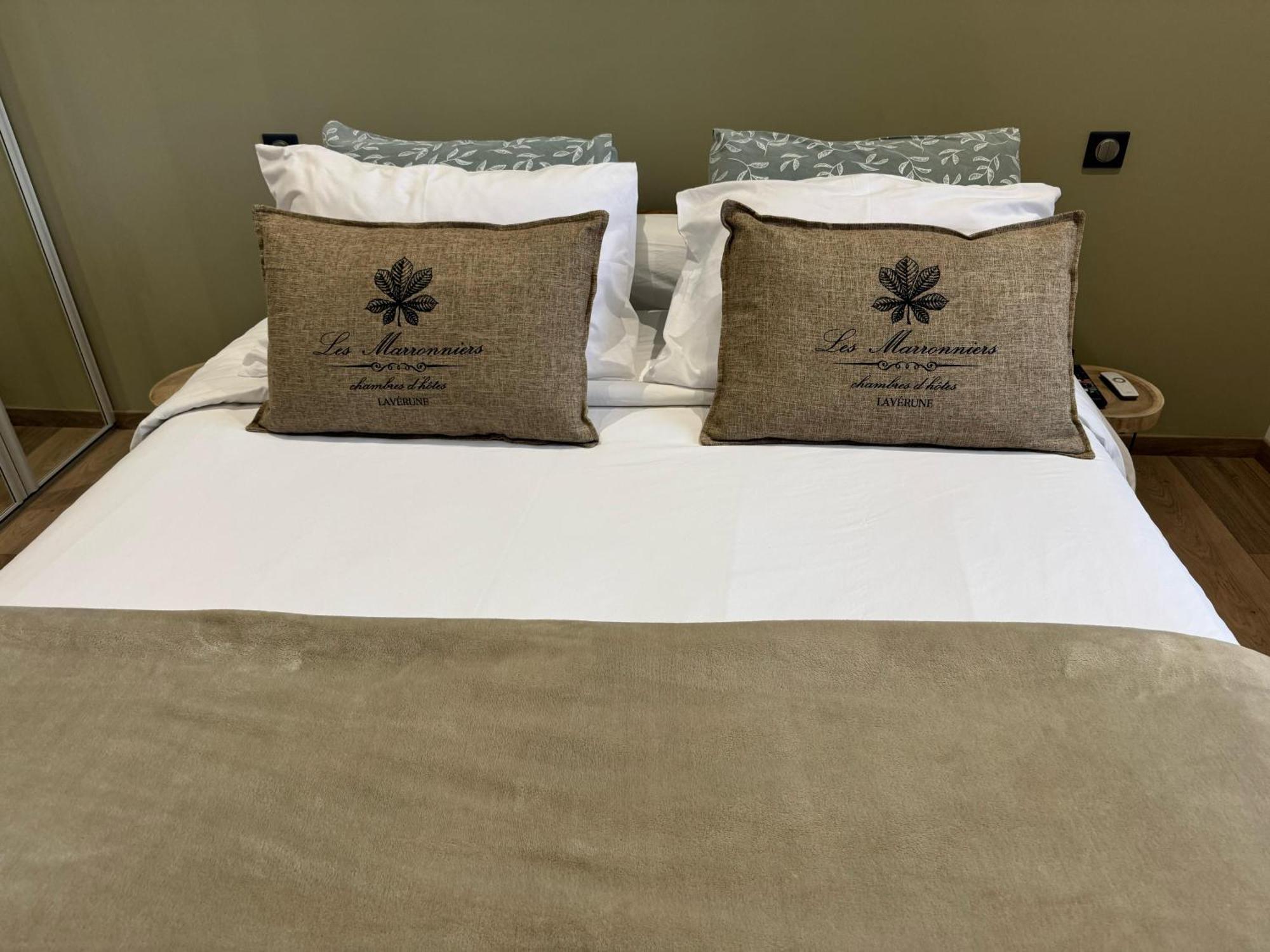 Les Marronniers Bed & Breakfast Laverune ภายนอก รูปภาพ