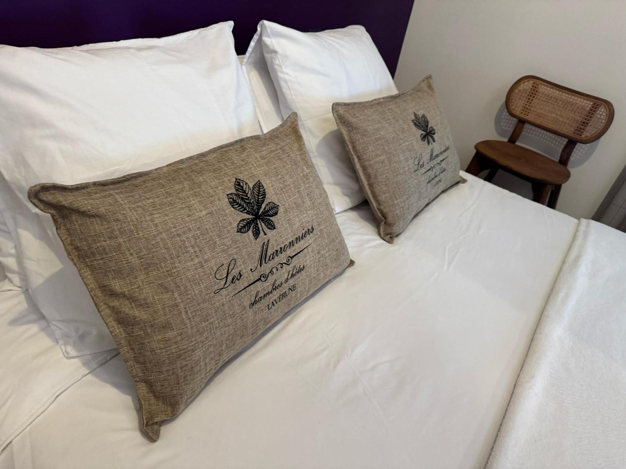 Les Marronniers Bed & Breakfast Laverune ภายนอก รูปภาพ