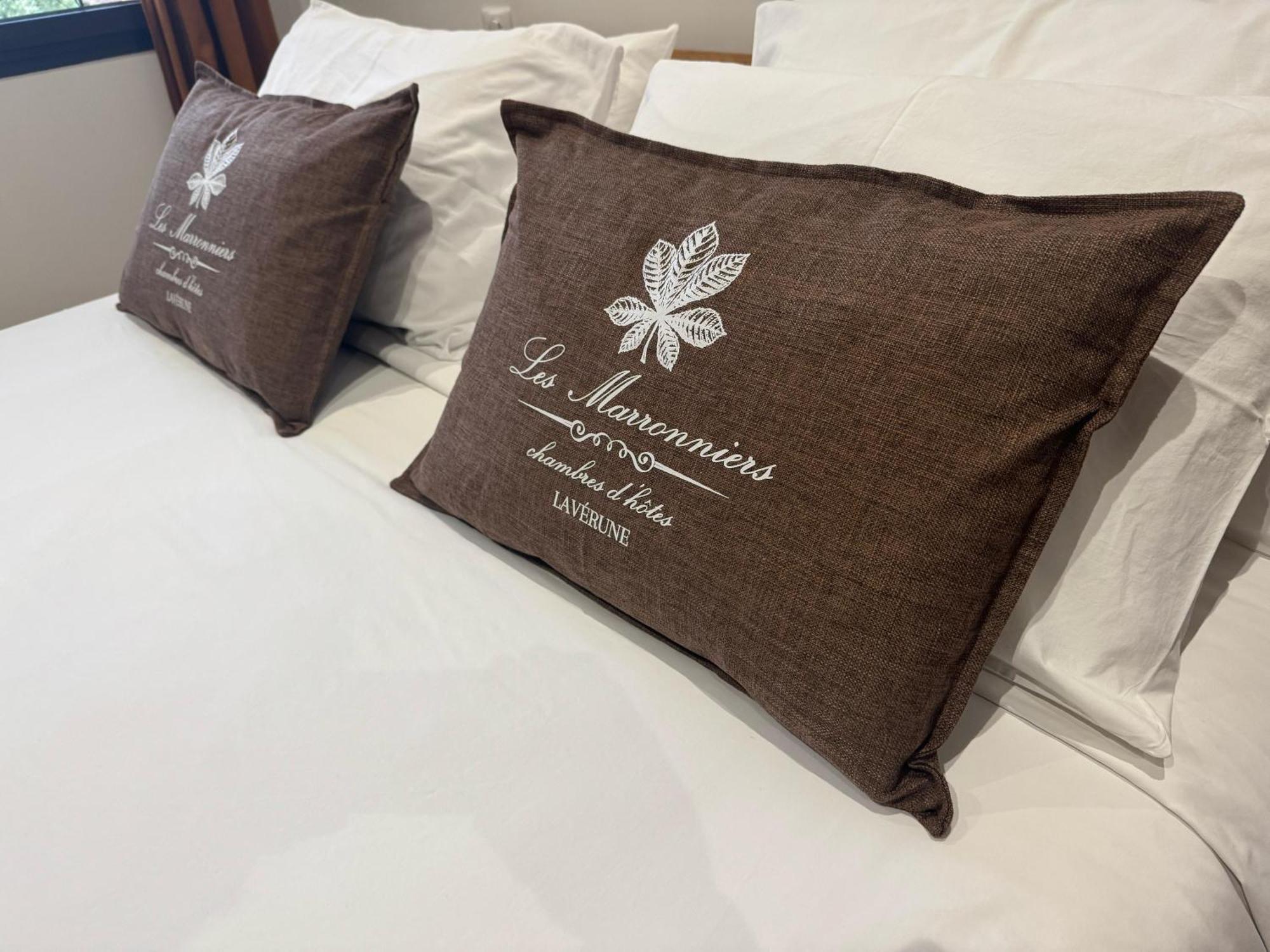 Les Marronniers Bed & Breakfast Laverune ภายนอก รูปภาพ